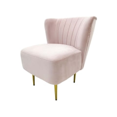 Ella Accent Chair - Light Pink F-AC103-LP