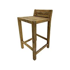 F-BS125-NW Tucker barstool in natural wood