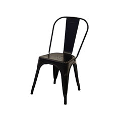Tolix Chair - Black F-CH147-BL
