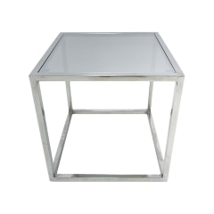Enzo Side Table - Silver F-CS106-SI