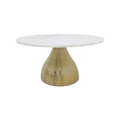 Bermuda Coffee Table - Gold + White F-CT172-GW