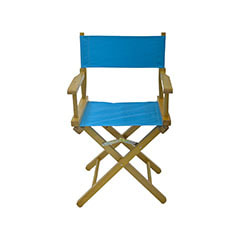  Kubrick Director's Chair - Sky Blue F-DR101-SB
