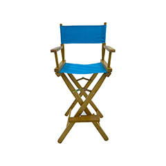 Kubrick Director's High Chair - Sky Blue F-DR102-SB