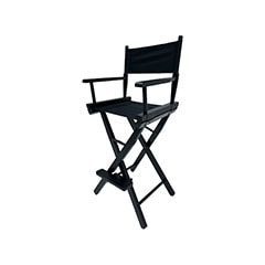 Kubrick Directors High Chair - Black F-DR104-BL