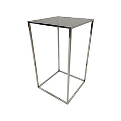 Enzo High Table - Silver F-HT107-SI