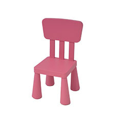 Kraft Kids Chair - Pink F-KC106-PI