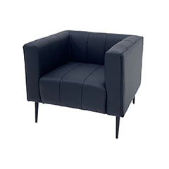 Murphy Single Sofa - Black ​F-SN101-BL
