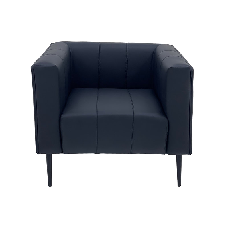 Murphy Single Sofa - Black F-SN101-BL