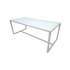 Enzo High Table - White F-HT106-WH