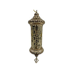 Arabic Hanging Lantern - 65cm - Gold P-AL116-GD