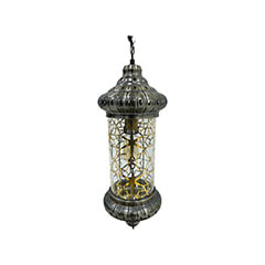 Arabic Hanging Lantern - 55cm - Gold ​P-AL117-GD