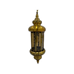 Arabic Hanging Lantern - 58cm - Gold  ​P-AL119-GD