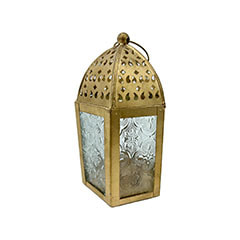 Arabic Lantern - 17cm - Gold  ​P-AL123-GD