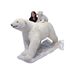 Polar Bear - 200cm - White ​P-AM101-WH