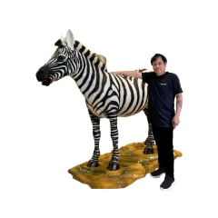 Zebra - 185cm - Life-like ​P-AM107-LI