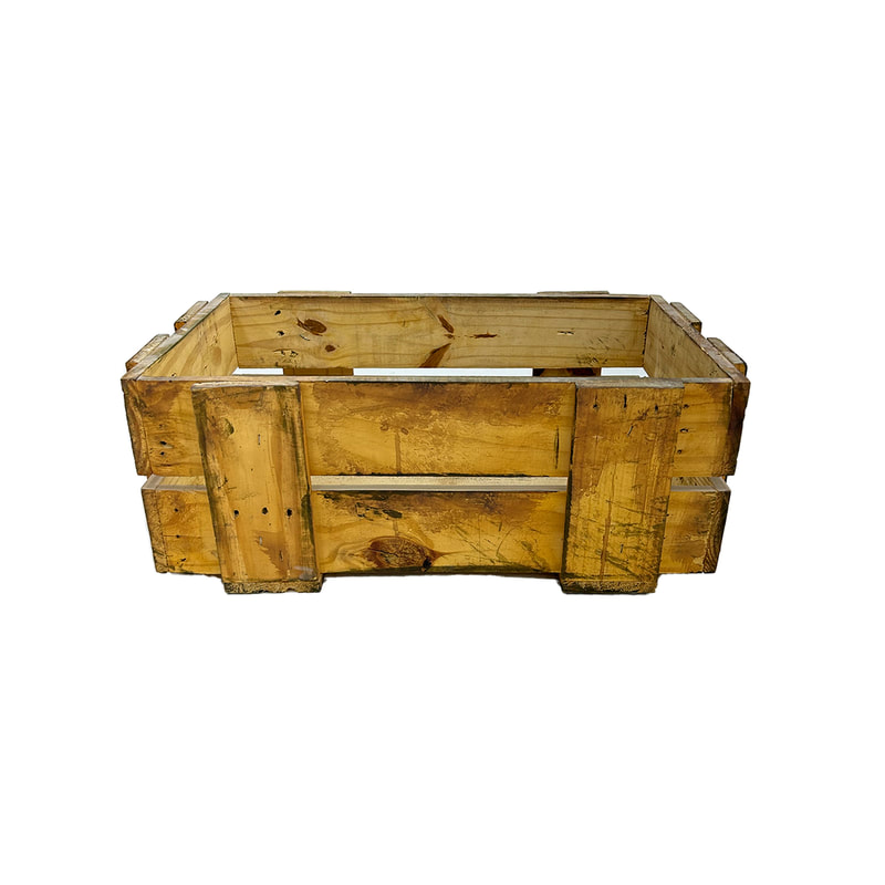 Crate Type 2 - 22cm - Distressed  ​P-BA103-DS