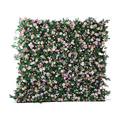Flower Wall - Pink + White ​P-DP112-PW