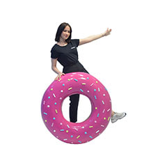 Doughnut - 100cm - Dark Pink P-PH103-DP