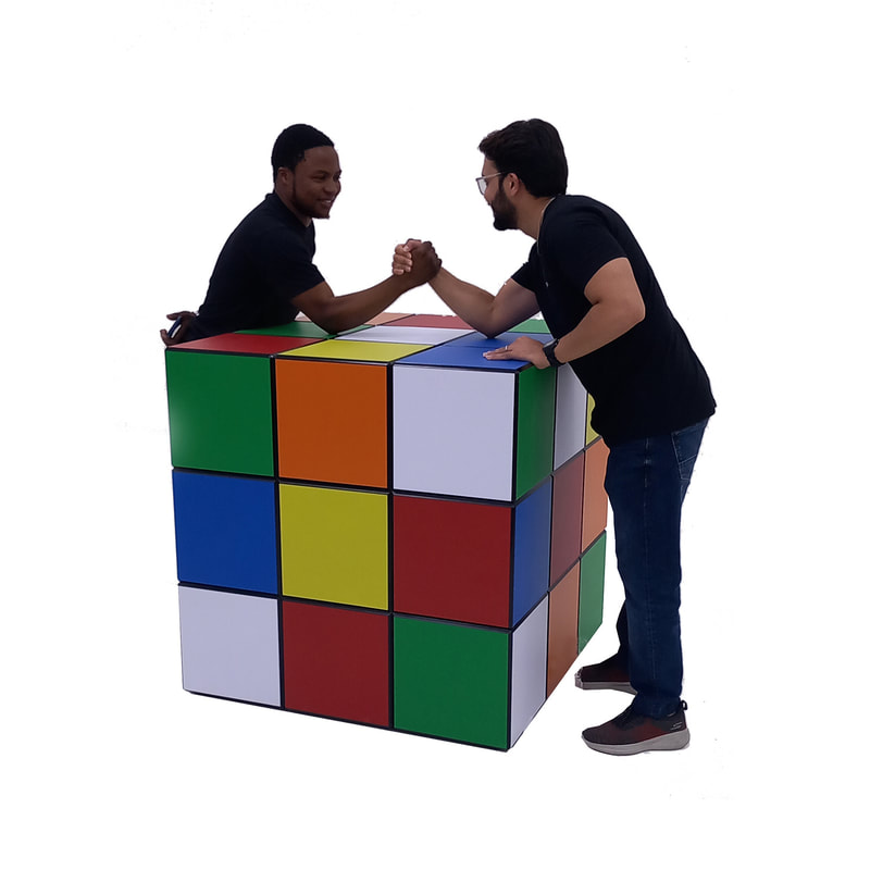 Giant Rubiks Cube - 1m P-PH340-MC