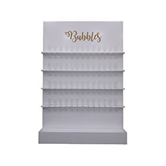 Bubbles Drinks Wall - White  P-PV101-WH