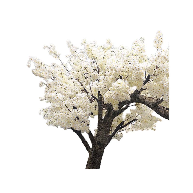 P-AT111-WH 3m high artificial Cherry blossom arch with white blossoms